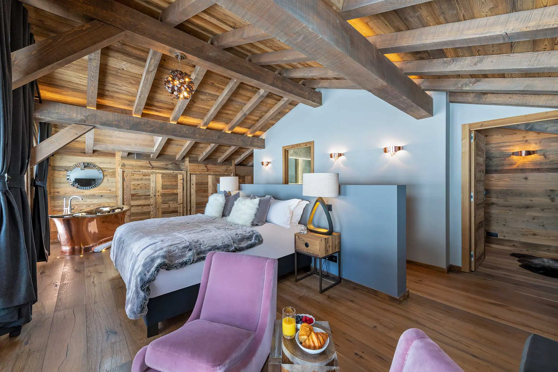 Les Sapins Master Bedroom